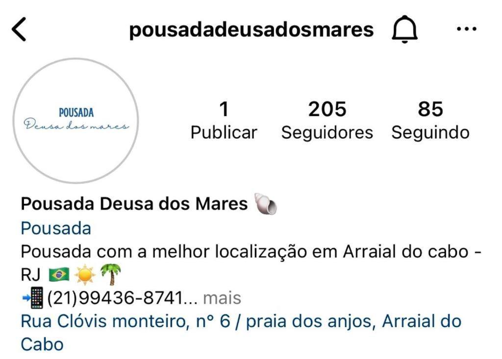 Deusa Dos Mares Otel Arraial do Cabo Dış mekan fotoğraf